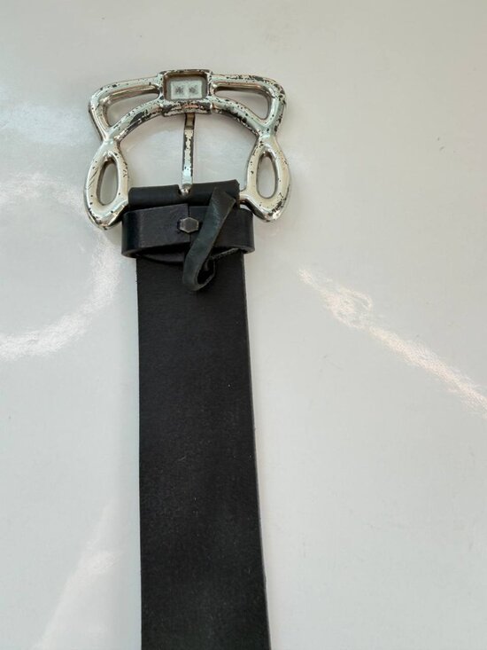 Silpada Designs Leather Belt – Irish Style Buckle – Size M (~32–34) - Picture 7 of 11